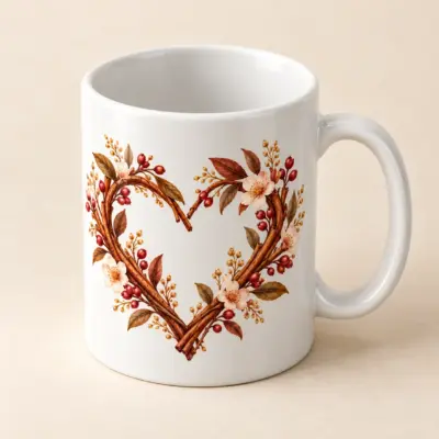 Heartwood Ceramic Mug — alternate detail view