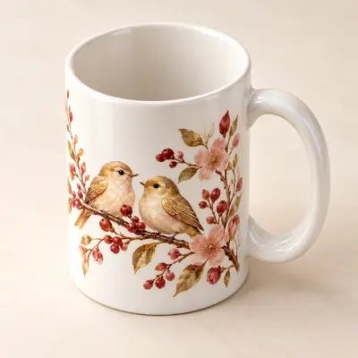 Golden Together Ceramic Mug — alternate detail view