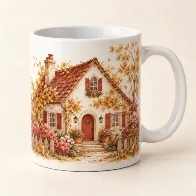 Home Hearth Ceramic Mug — main product view