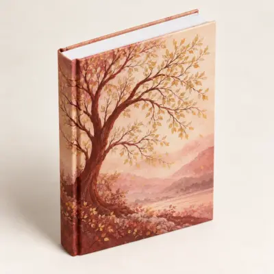 Family Stories Matte Hardcover Journal — alternate detail view