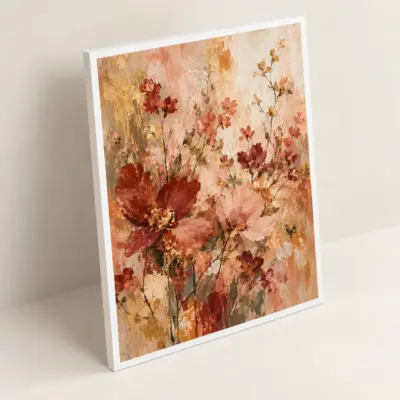 Golden Hour Garden Matte Art Poster — alternate detail view