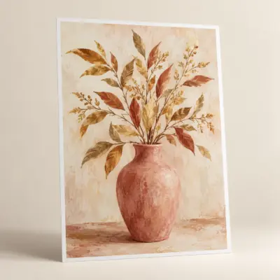 Vase of Memories Matte Art Poster — main product view